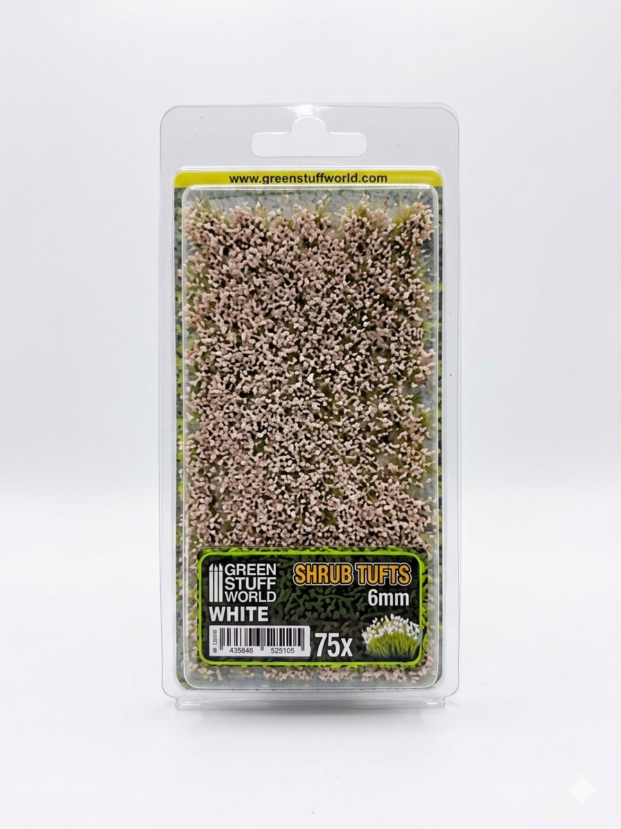 Кусты для моделирования GSW White Green Shrub (13010)