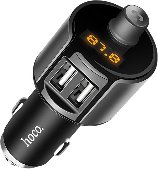 Модулятор FM автомобильный Hoco E19 2 USB/BT (36241)