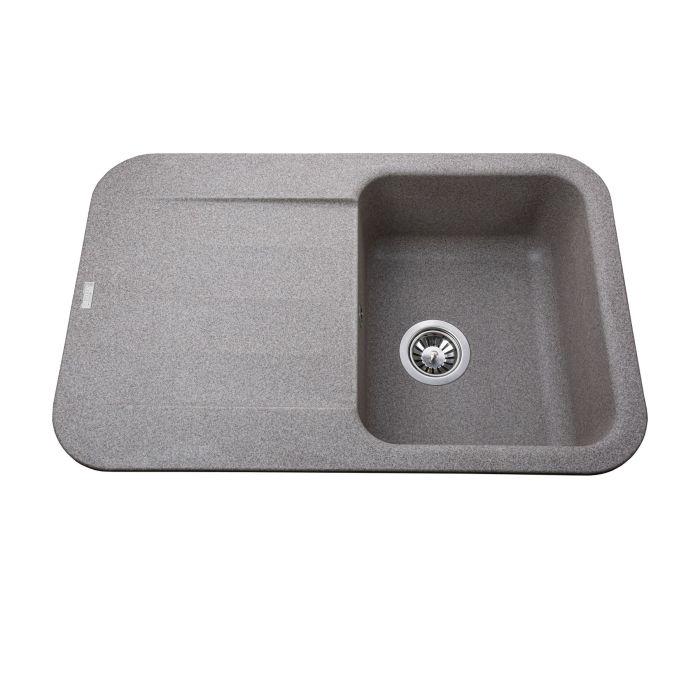 Гранитная мойка Globus Lux Ober 780х500 мм Мокко