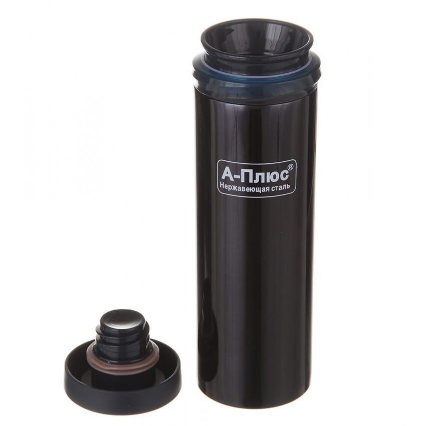 Термос A-PLUS 1775 із нержавіючої сталі 350 мл Чорний (1688457471)