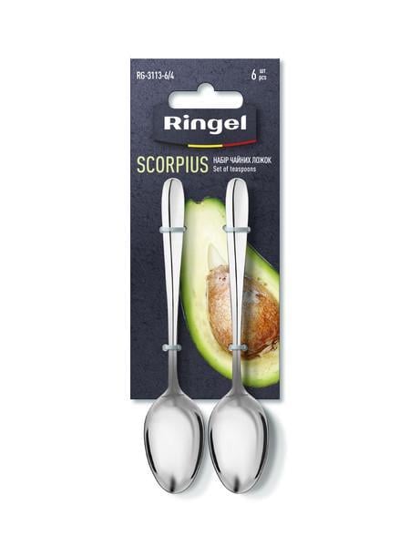 Набор чайных ложек Ringel Scorpius 6 шт. (RG3115-6/4)