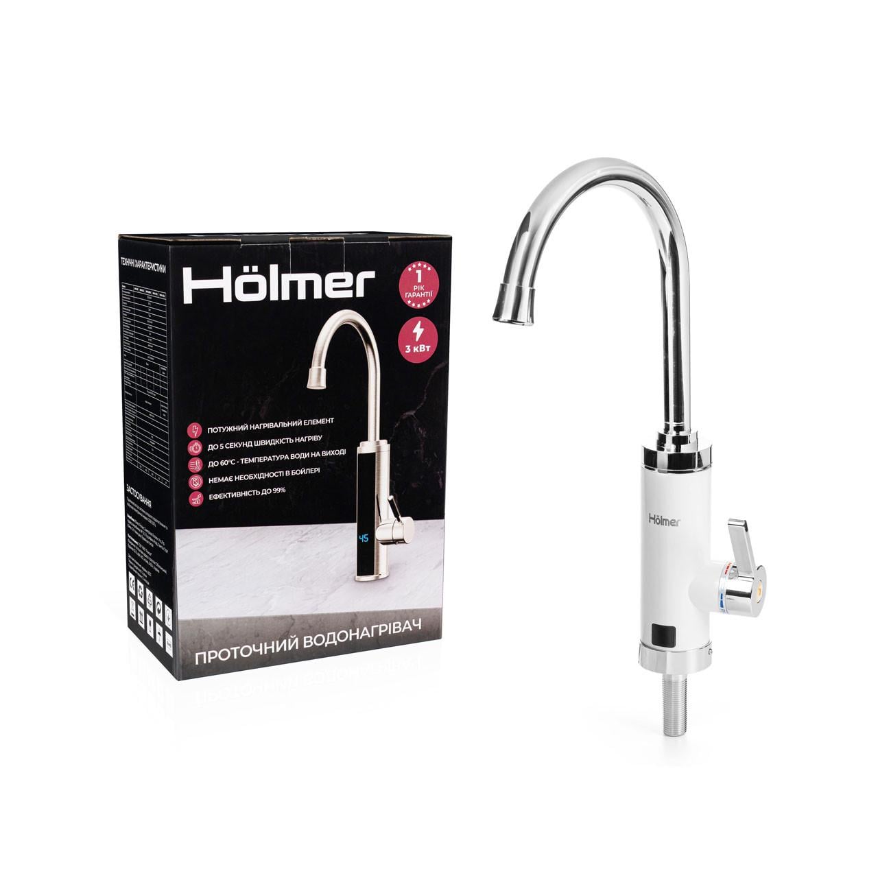Проточный водонагреватель Holmer (HHW-411PL)