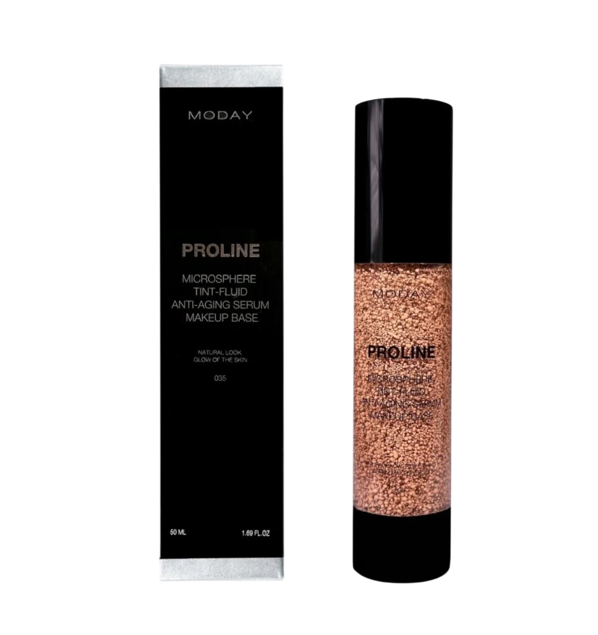 Тінт-флюїд мікросферичний MODAY Microsphere Tint-fluid № 035 для макіяжу 50 мл (4056)