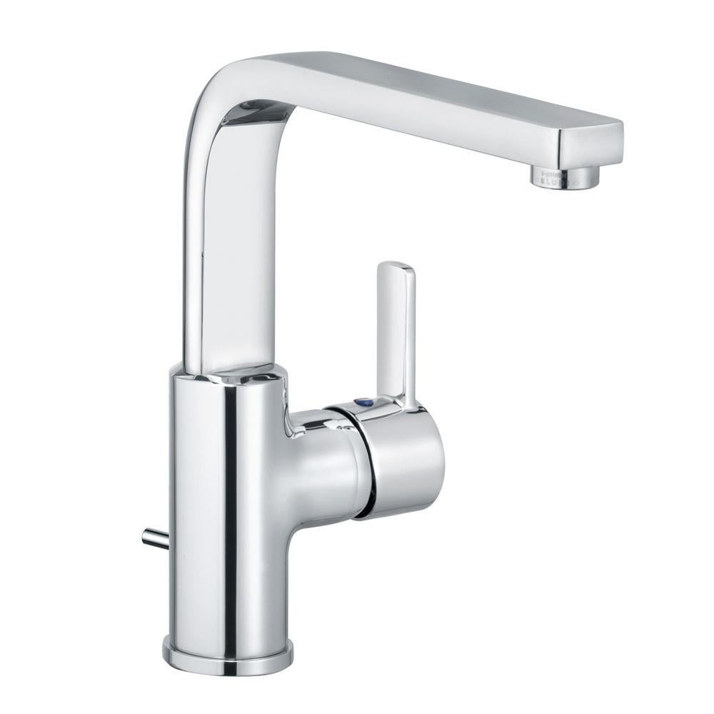 Смеситель для умывальника Kludi Zenta с донным клапаном Хром (420250575) Смеситель для умывальника Kludi Zenta с донным клапаном Хром (420250575)