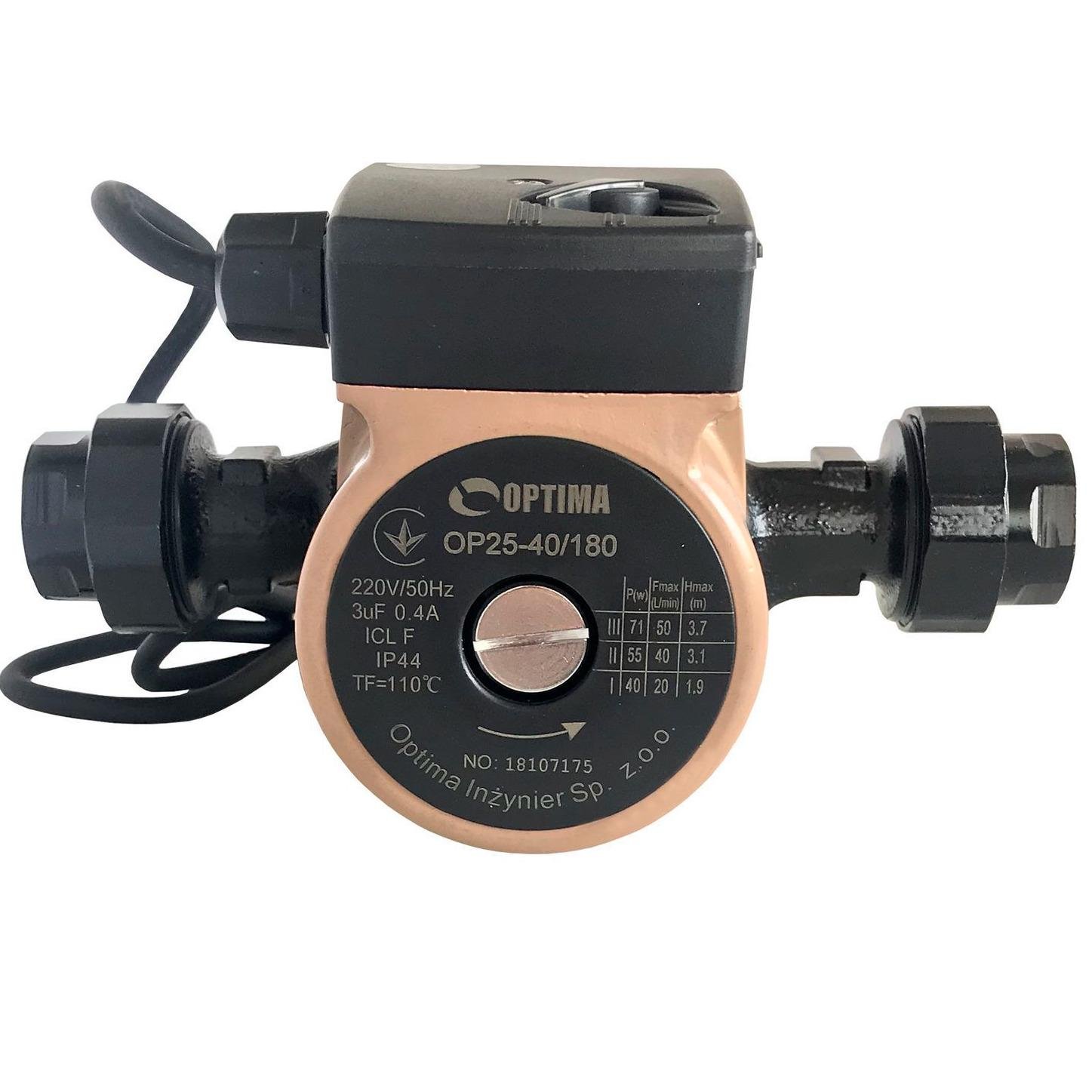 Насос циркуляционный Optima OP25-40/180 000008120 71 Вт 1 1/4" (106191)