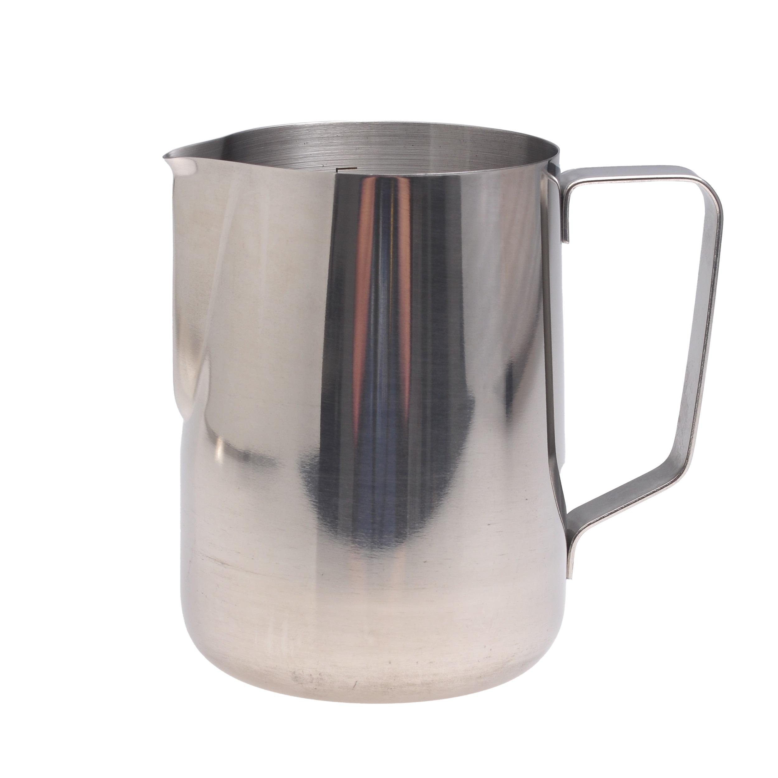 Молочник с мерной шкалой Kamille КМ-4382 из нержавеющей стали 1000 мл Стальной (150-84-4382)