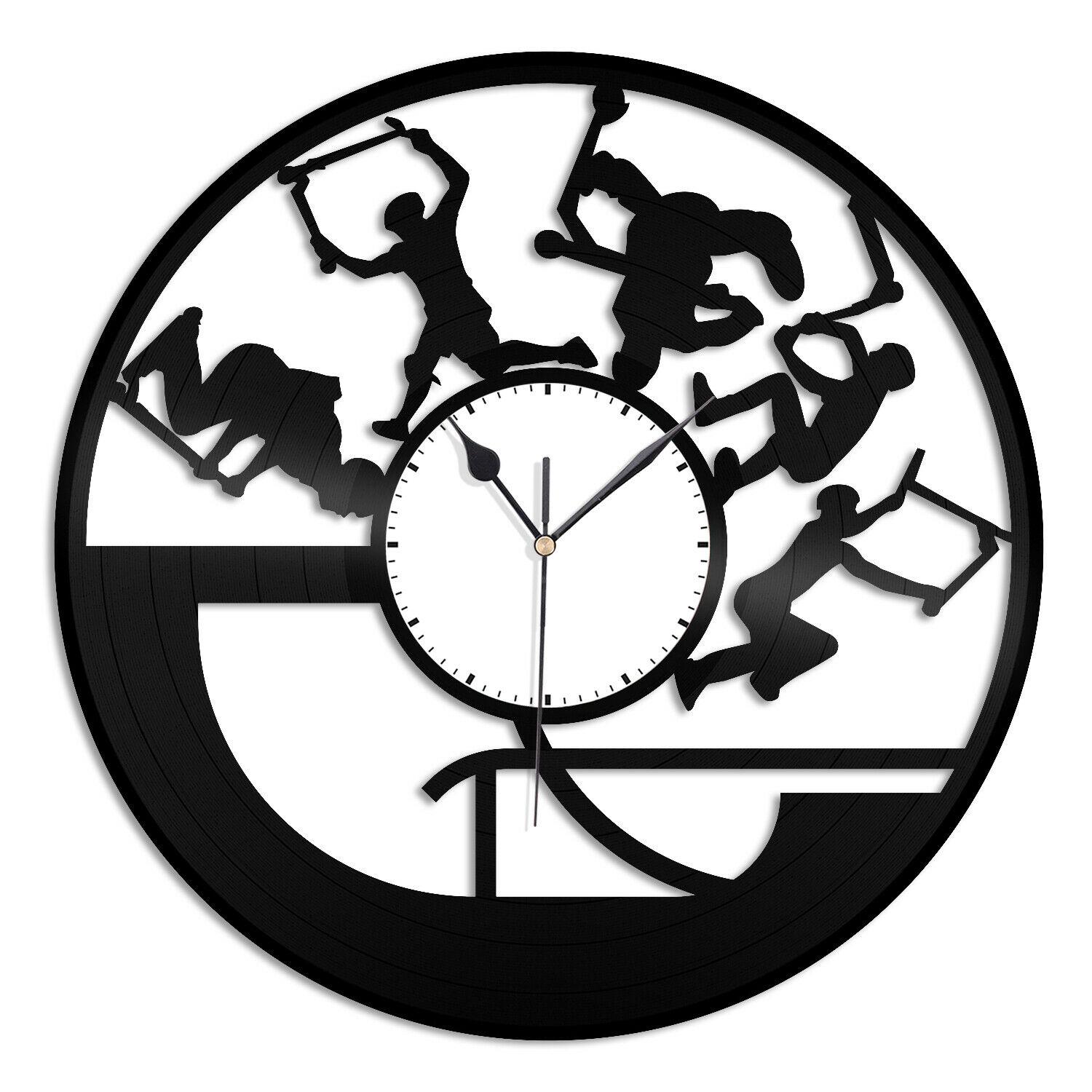 Часы настенные Самокат трюковой 1928 из виниловой пластинки