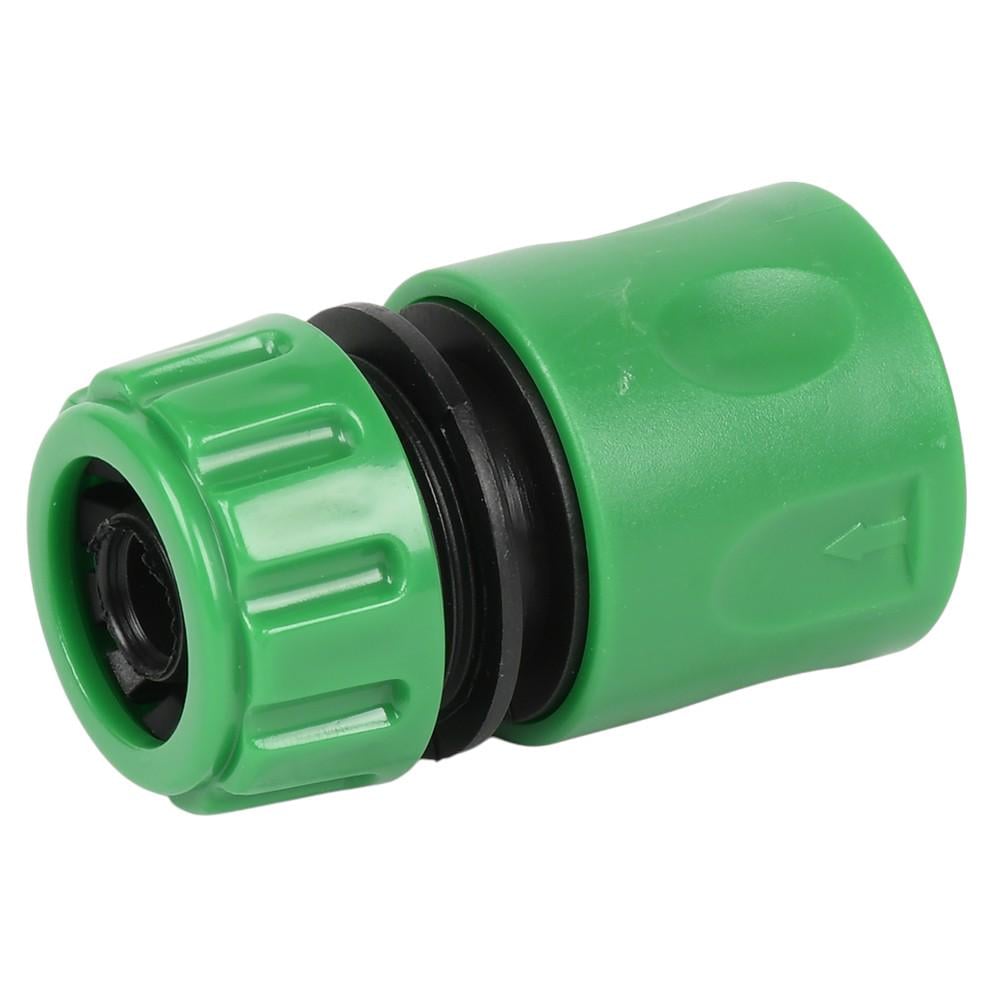 Коннектор на шланг Stenson R41955 1/2" 5,5 см ABS Зеленый с черным (35575545)