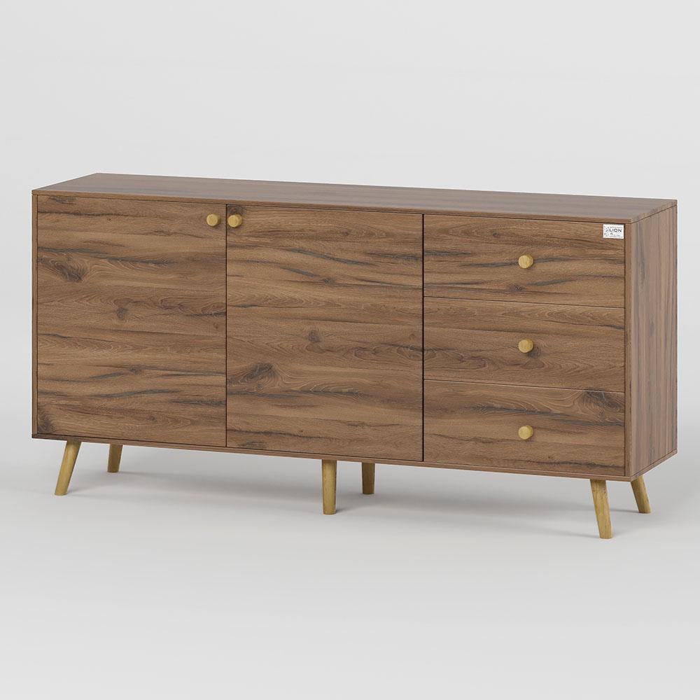 Комод Lion Хьюге-5 Дуб Ливорно (000-000-1857) - фото 2 Комод Lion Хьюге-5 Дуб Ливорно (000-000-1857) - фото 2