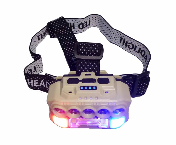 Ліхтар налобний Bailong HX-817 USB Type-C змінний акумулятор (18650) - фото 4 Ліхтар налобний Bailong HX-817 USB Type-C змінний акумулятор (18650) - фото 4