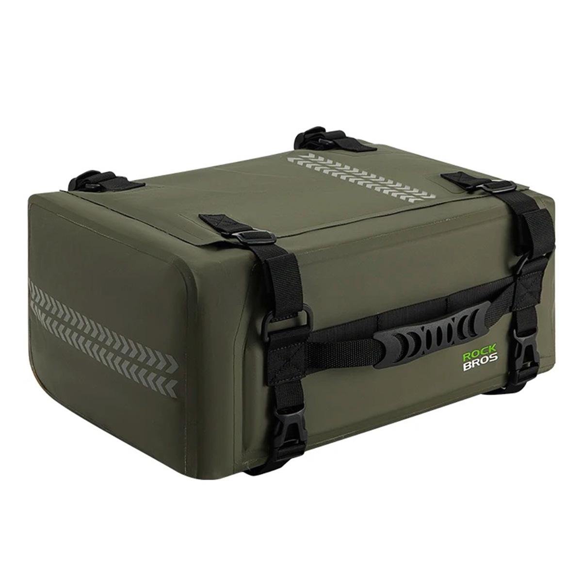 Мотосумка на сиденье расширяемая универсальная ROCKBROS AS-096 Зеленый (RB-AS-096-6571)