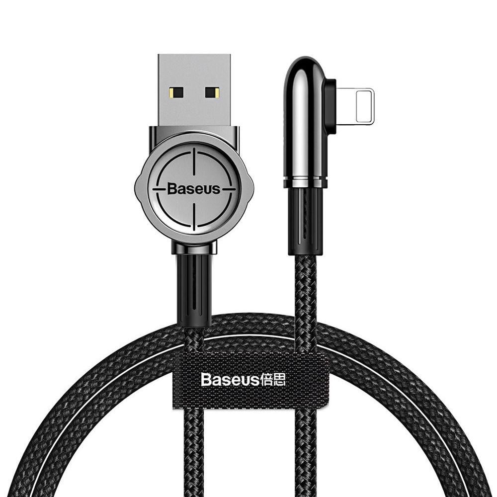 Кабель Baseus Exciting Mobile Game Cable USB For iP 2,4A 1 м Black