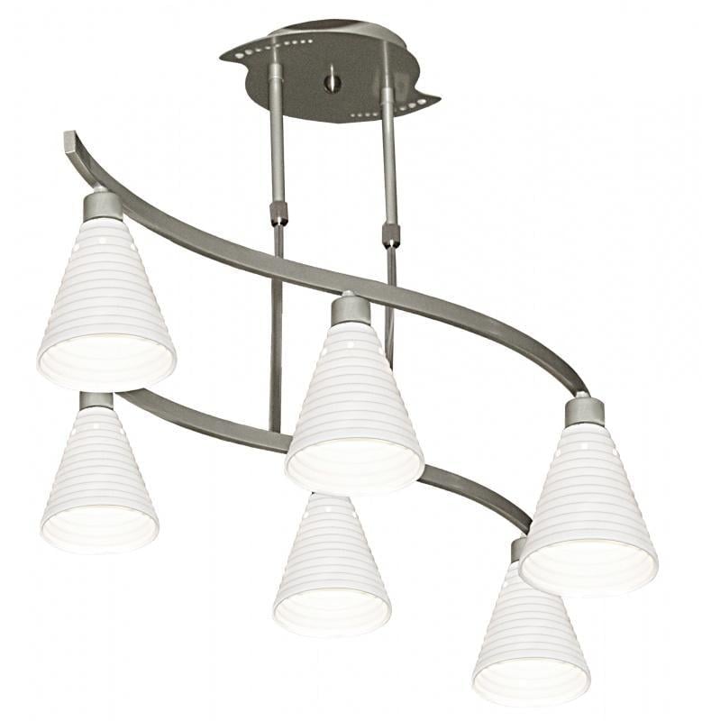 Люстра подвесная Brille BR-453S/6 на 6 плафонов
