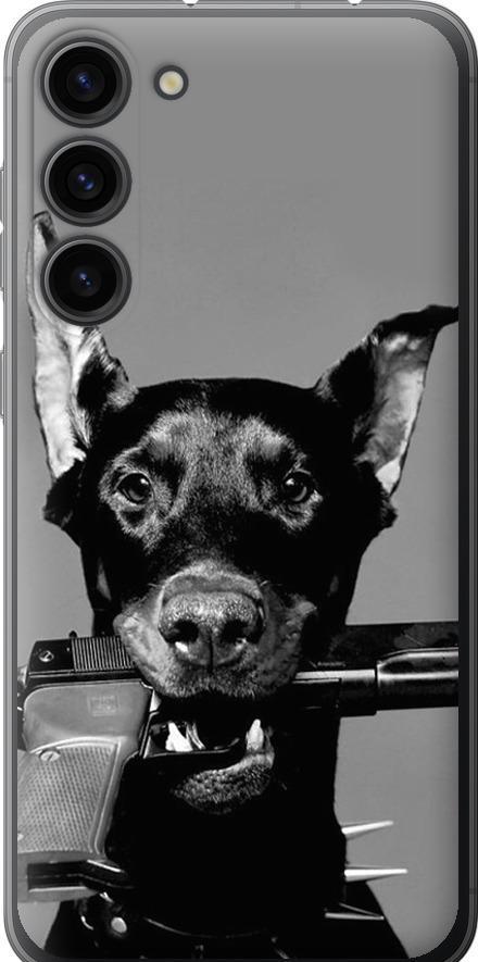 Чехол на Samsung Galaxy S23 Plus Доберман (2745u-2905-42517) Чехол на Samsung Galaxy S23 Plus Доберман (2745u-2905-42517)