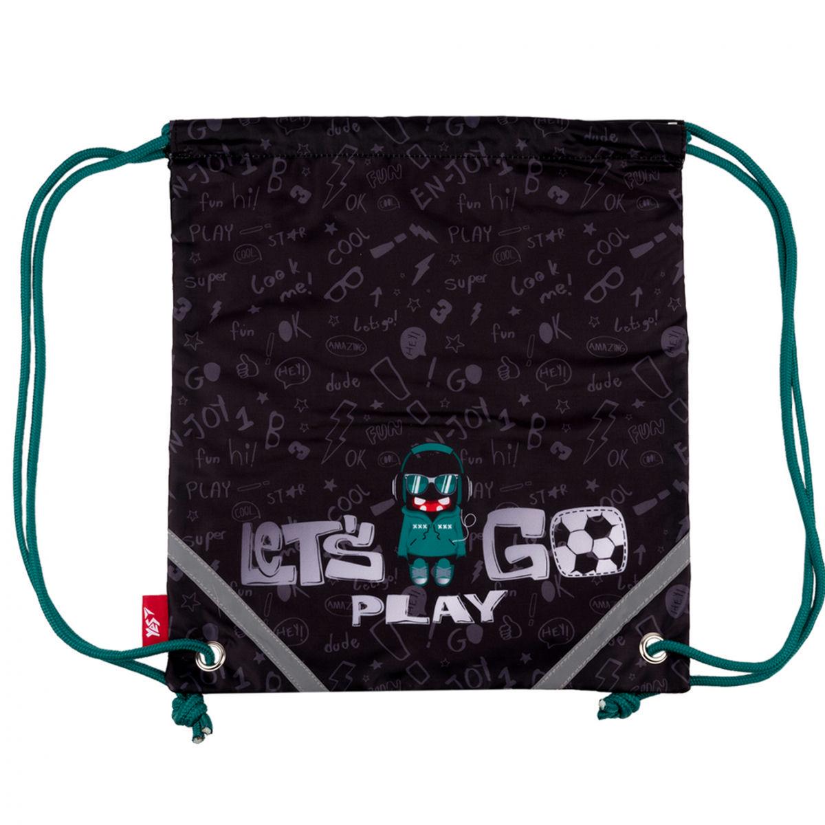 Сумка для обуви YES Game 40x35 см Черный (533184)