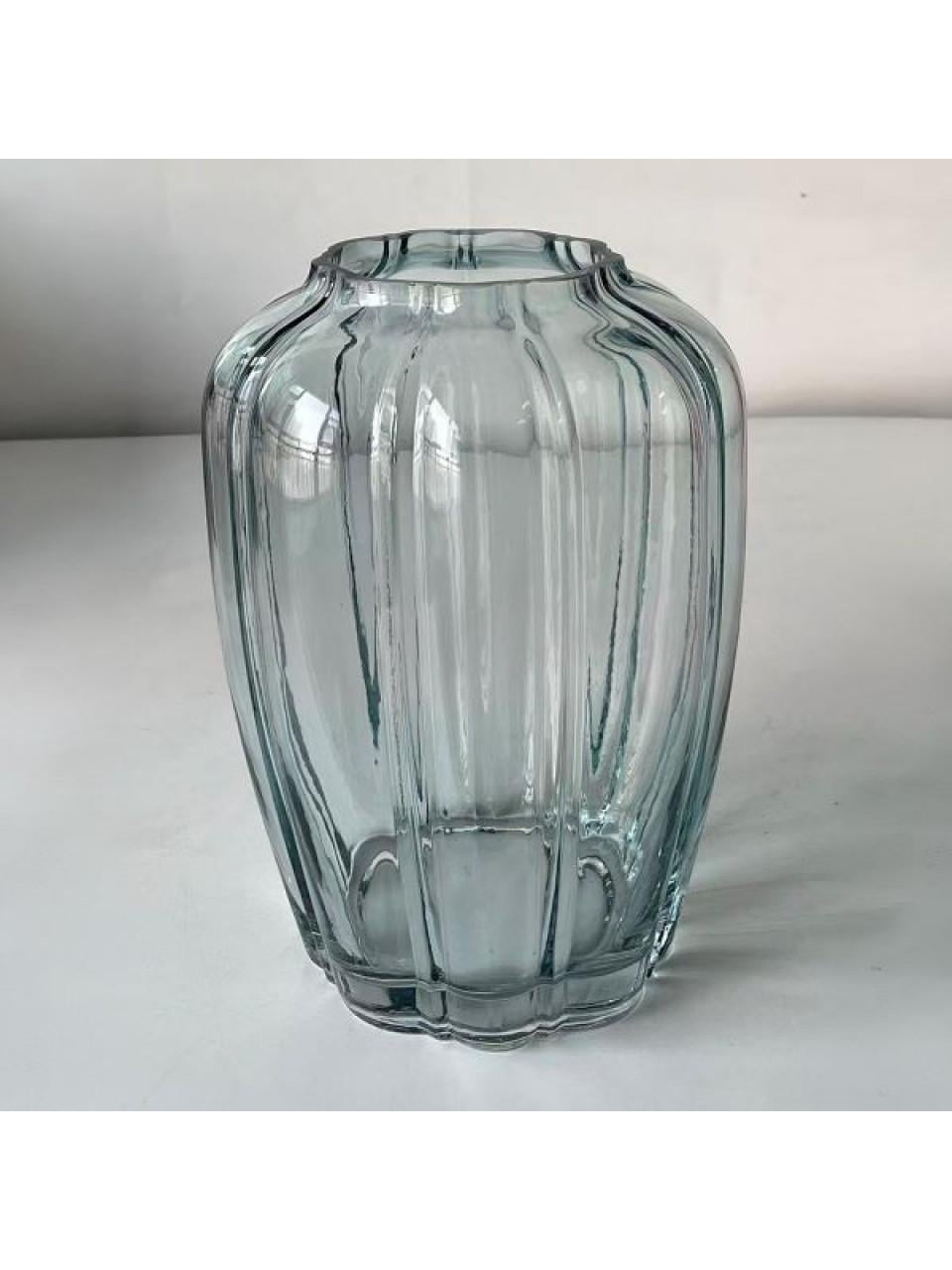 Ваза ARDESTO Aquamarine 18,7х25 см стекло синий (vt-AR3838) Ваза ARDESTO Aquamarine 18,7х25 см стекло синий (vt-AR3838)