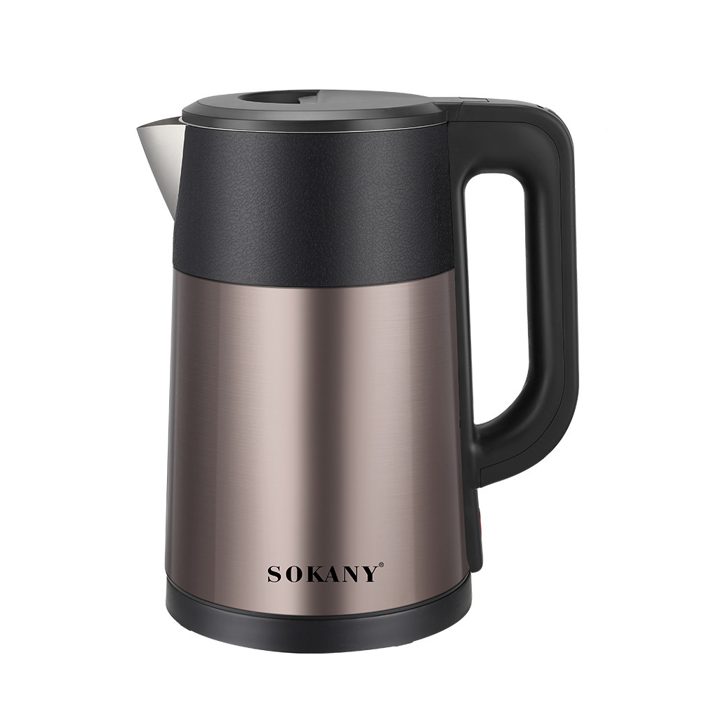 Электрочайник Sokany SK-09016 2,5 л Коричневый (802279)