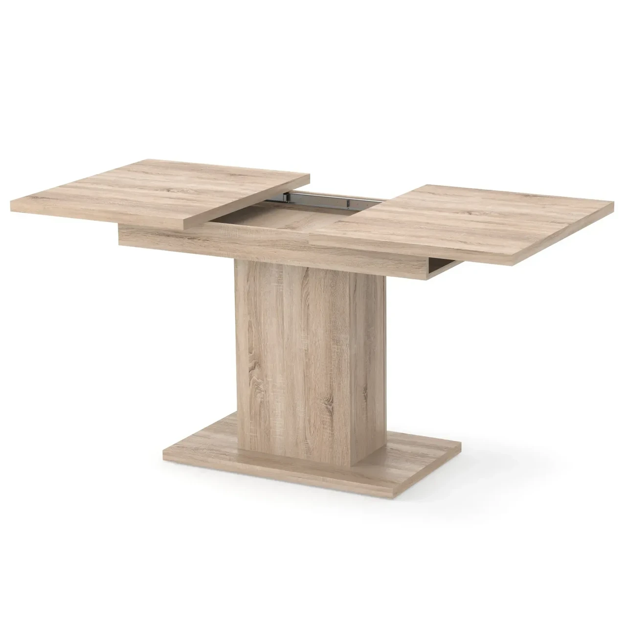 Обідній стіл Neman Greys розсувний 150/110х675х750 см Дуб сонома (27451359) - фото 2 Обідній стіл Neman Greys розсувний 150/110х675х750 см Дуб сонома (27451359) - фото 2