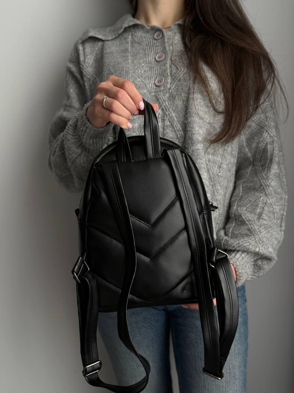 Рюкзак женский Classic sg экокожа Черный (453232) - фото 3