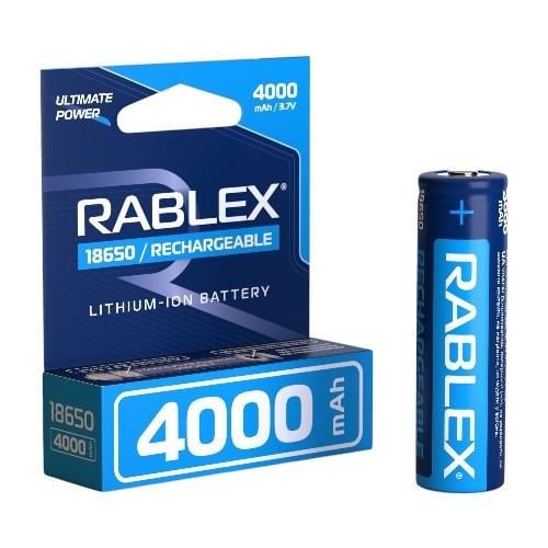 Батарейка аккумулятор 18650 Rablex 4000mah с защитой