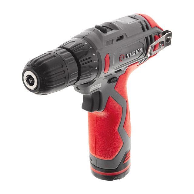Шуруповерт акумуляторний Intertool DT-0310 Li-Ion 12 В (5953)