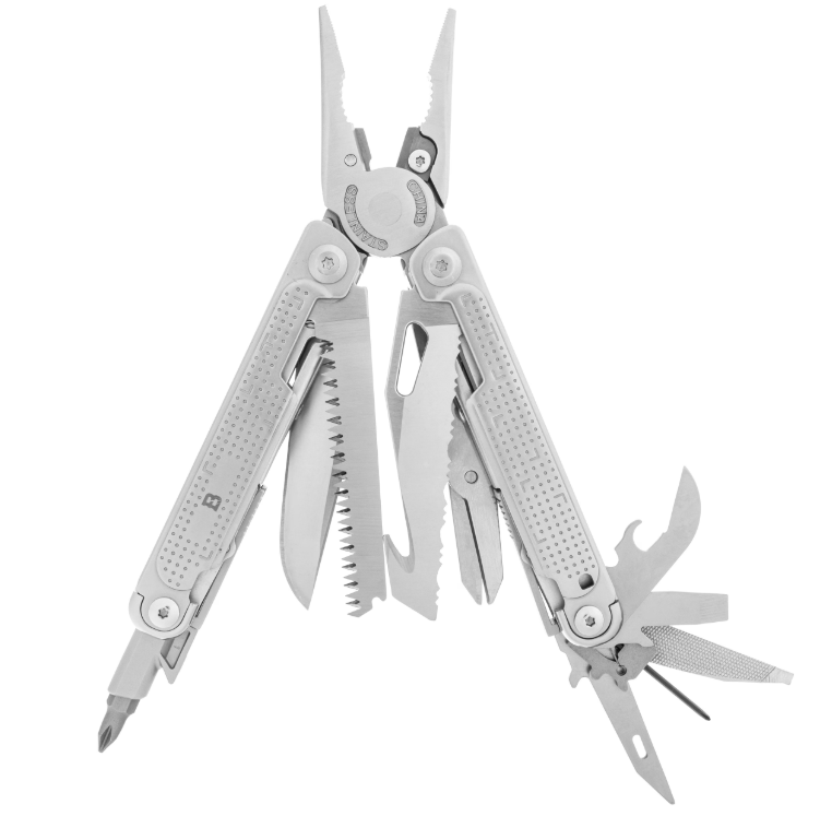 Мультитул Badger Outdoor Splinter BO-MT-SLR 17 инструментов Серый (31195186)