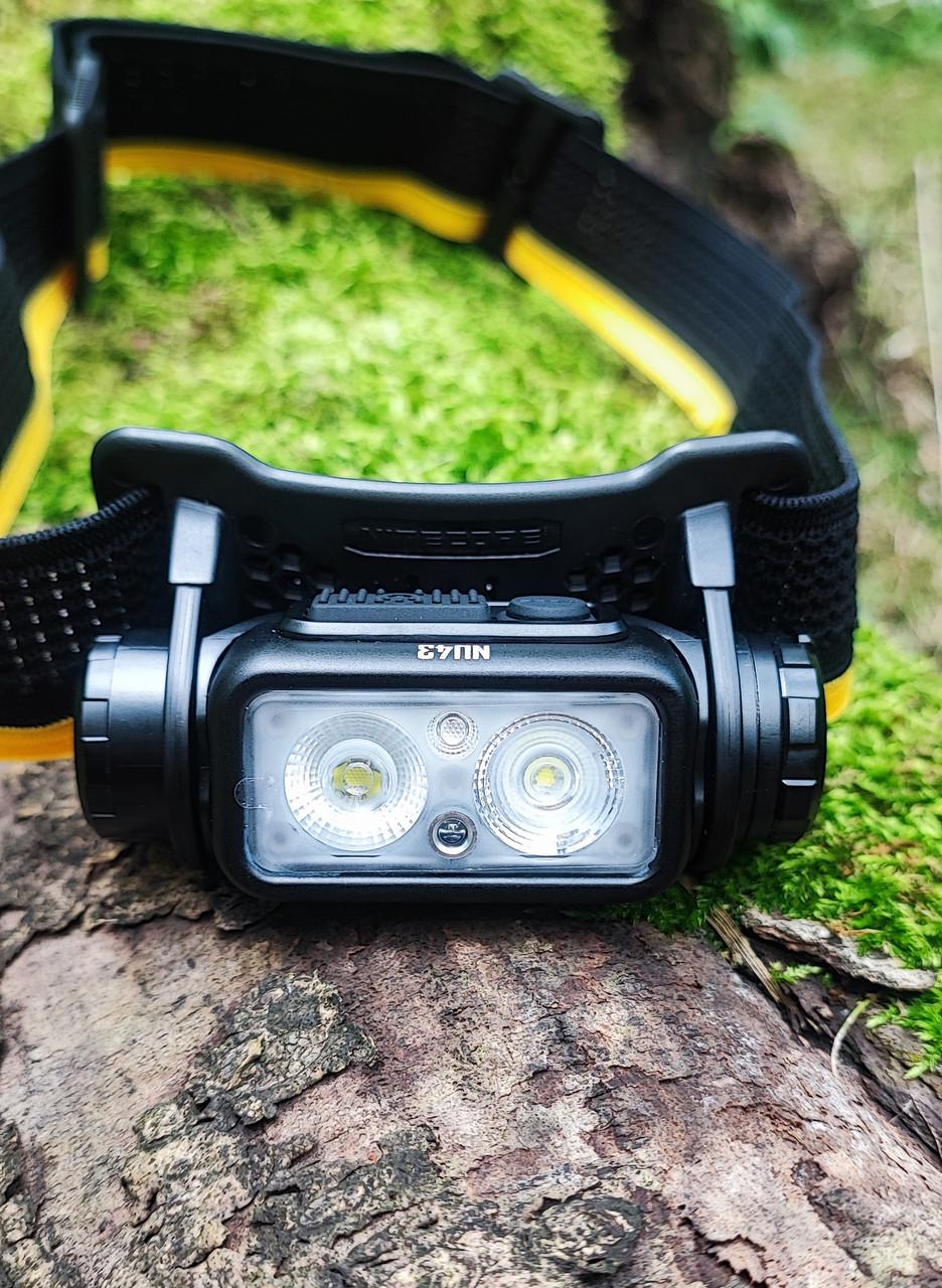 Фонарь налобный Nitecore NU43 USB Type-C с датчиком приближения (010214)