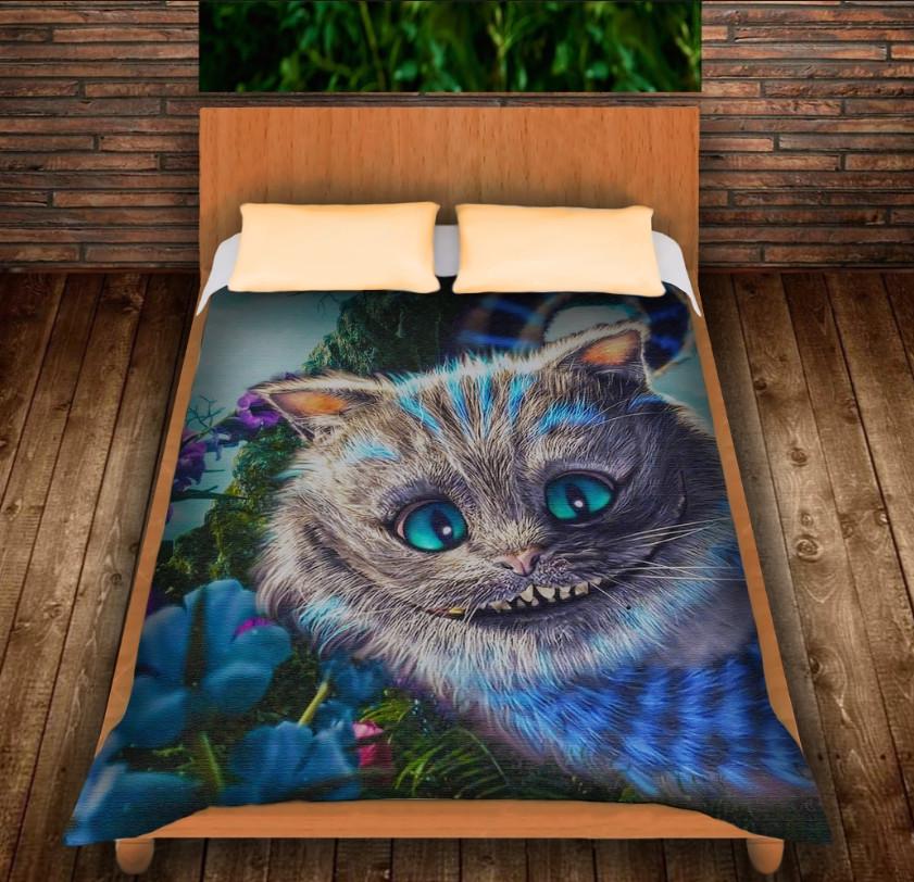 Плед с 3D принтом Чеширский Котик 150x200 см (epi_0194) Плед с 3D принтом Чеширский Котик 150x200 см (epi_0194)