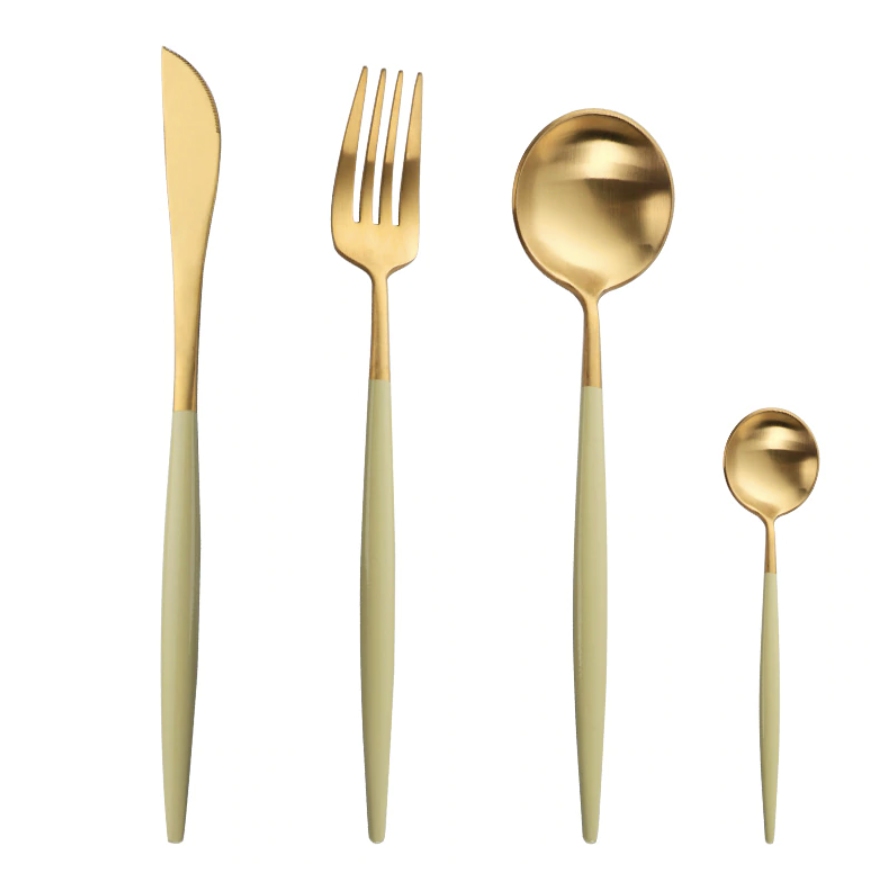 Ніж столовий REMY-DECOR Золотий - фото 2 Ніж столовий REMY-DECOR Золотий - фото 2