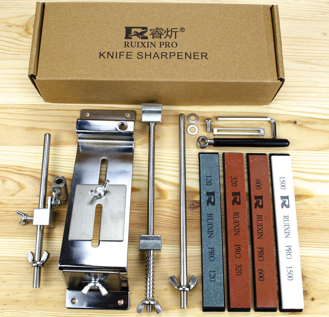 Станок для заточки ножей Ruixin Pro III точилка для ножей/ножниц и 4 камня - фото 3 Станок для заточки ножей Ruixin Pro III точилка для ножей/ножниц и 4 камня - фото 3