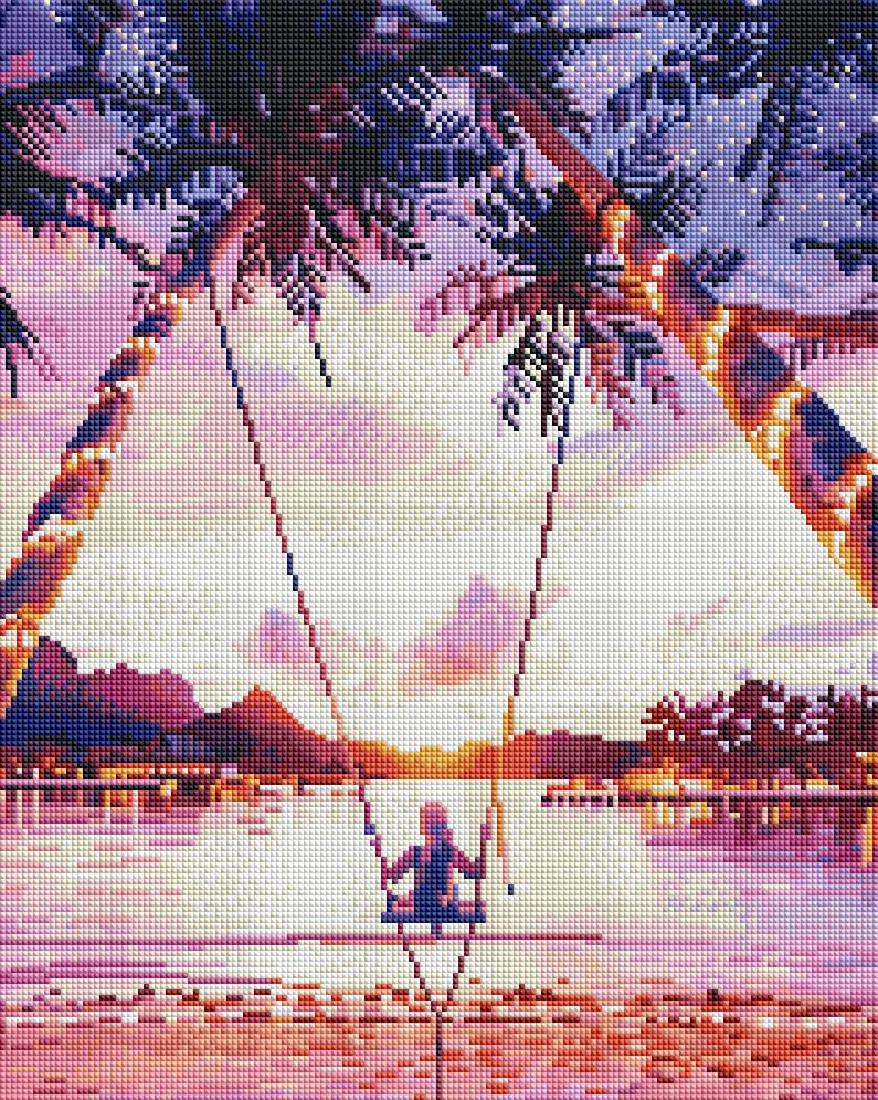 Алмазная мозаика Brushme Фиолетовый рассвет 40x50 см (GF4807) Алмазная мозаика Brushme Фиолетовый рассвет 40x50 см (GF4807)