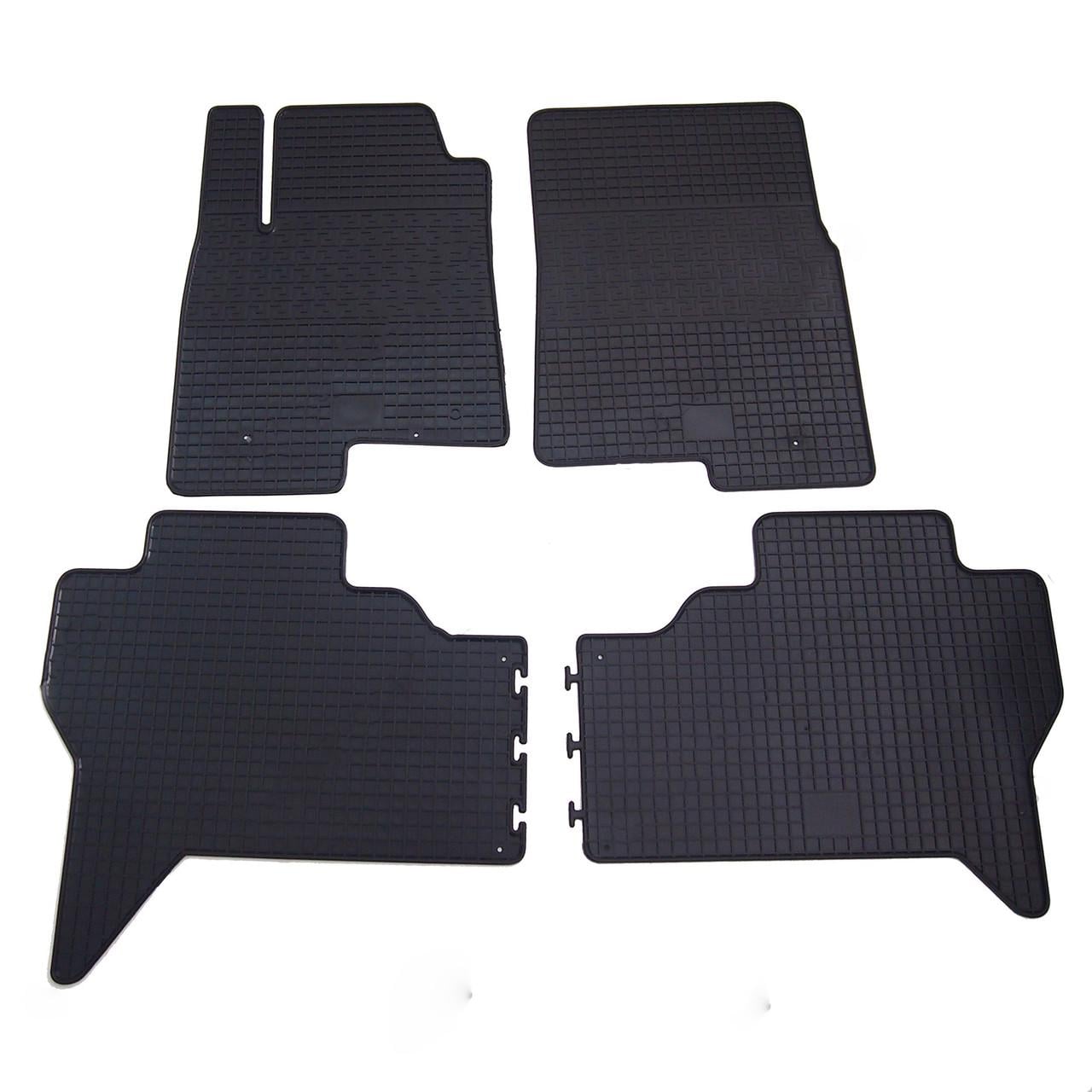 Коврики резиновые Mitsubishi Pajero IV 06- 4 шт. (74651)