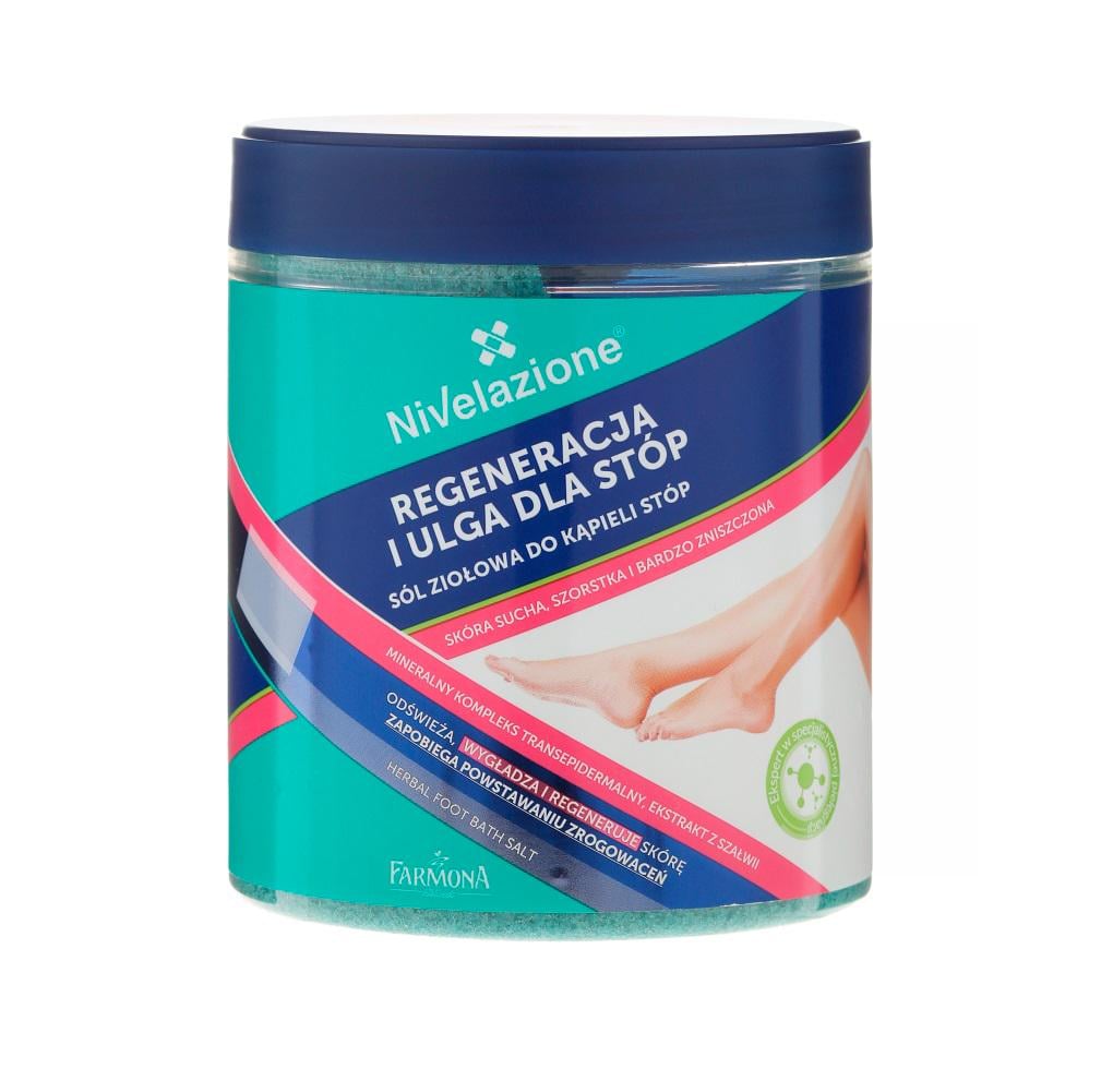 Сіль для ванни ніг з травами Nivelazione Farmona 600 г (5900117004647)