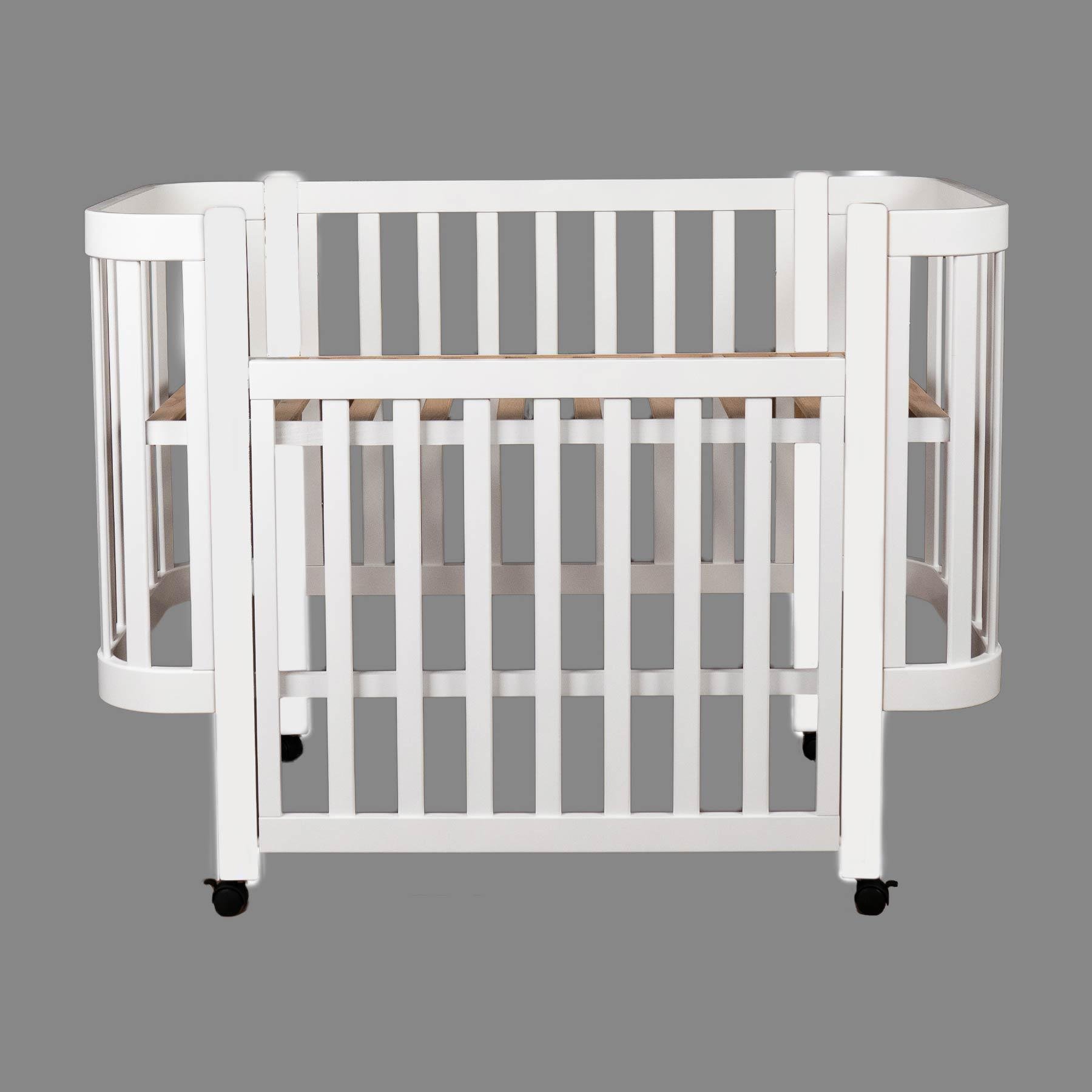 Дитяче ліжечко Dominanta Венеція з рухомою боковиною Білий (ЛД 9 Б_01) - фото 2 Дитяче ліжечко Dominanta Венеція з рухомою боковиною Білий (ЛД 9 Б_01) - фото 2