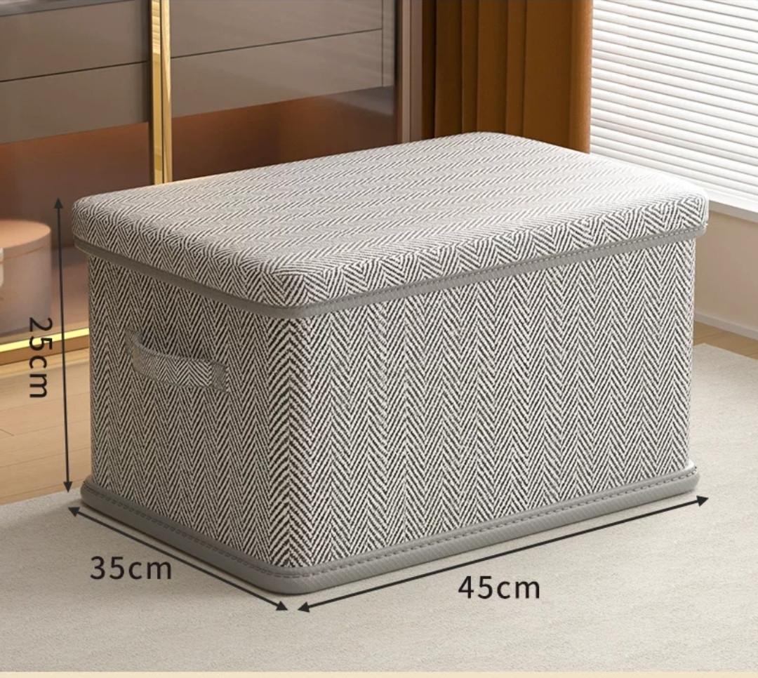 Органайзер для зберігання речей 45х35х25 см Бежевий (2832903518) - фото 2