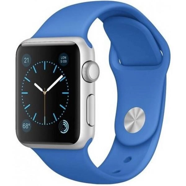 Ремешок силиконовый Sport Band для Apple Watch 38/40/41 мм Royal Blue (212-00658)