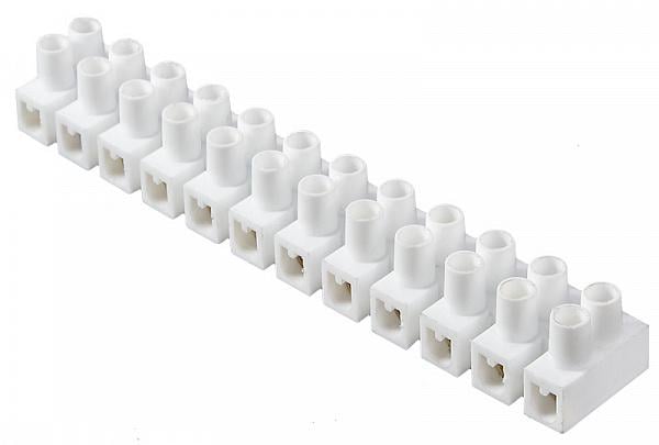 Колодка клеммная АСКО-Укрем тип Н 12P 3A 2,5-4 мм2 Белый (A0130040007)