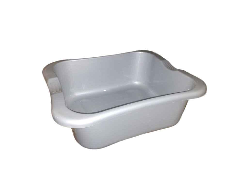 Таз Полимерагро прямоугольный 15 л п/п Металлик (939532)