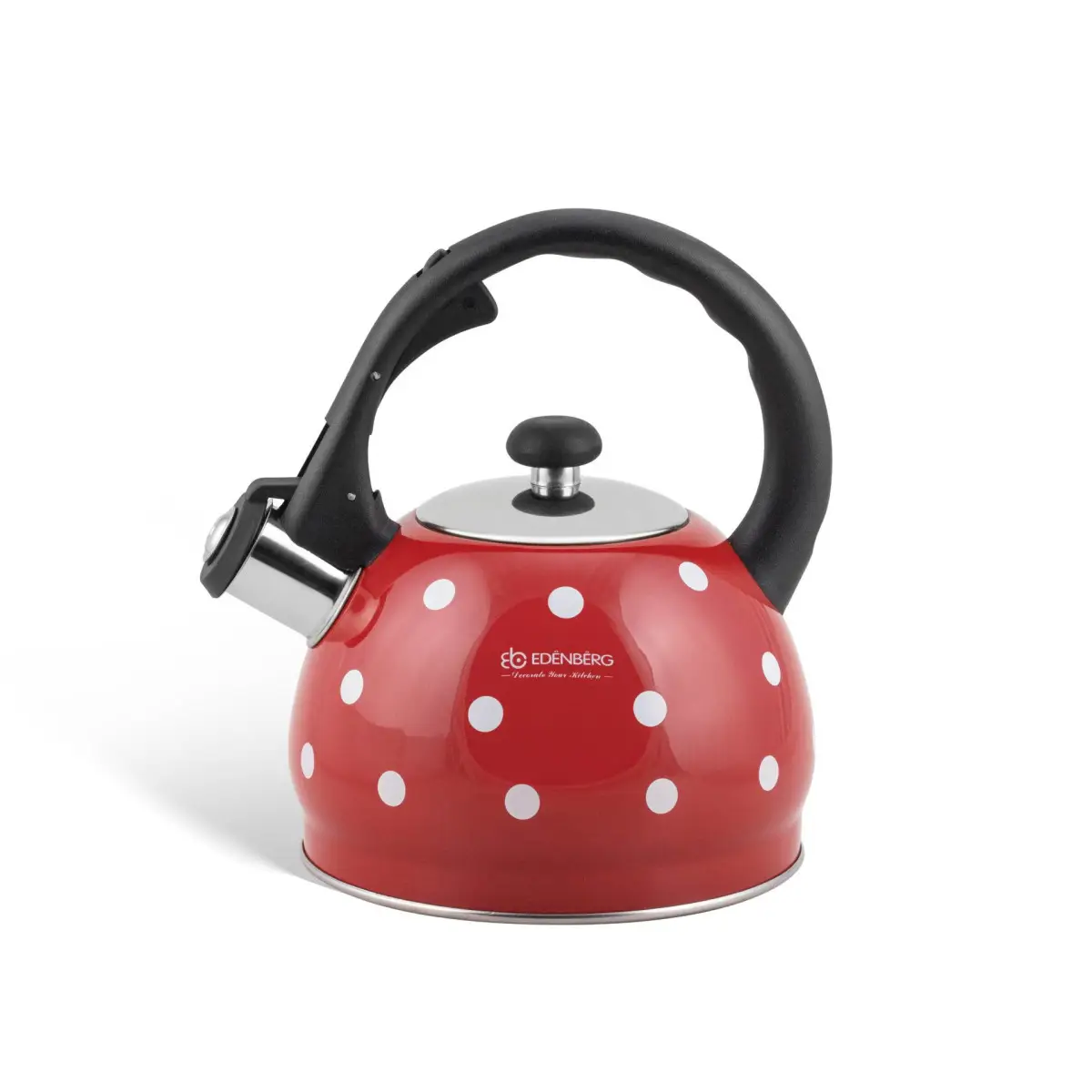 Чайник с свистком Edenberg EB-1922-Red 2 л Красный (8-6-4491108)