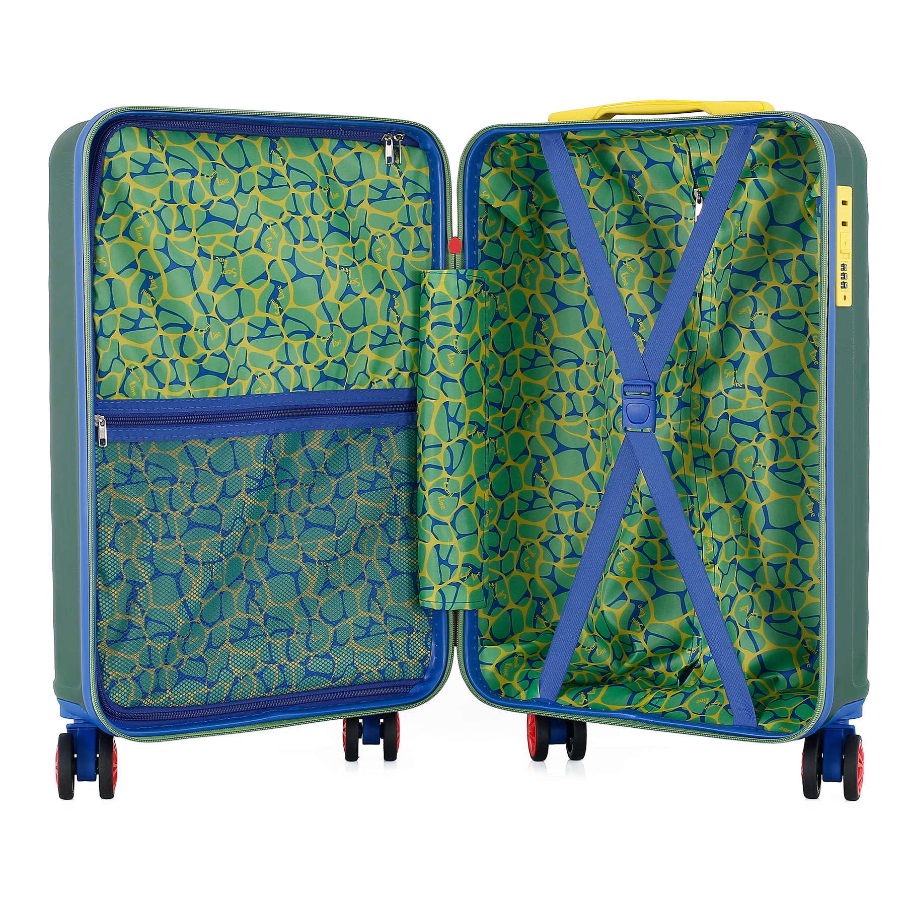 Валіза SEMI LINE 20" Dark Green (T5805-1) - фото 6 Валіза SEMI LINE 20" Dark Green (T5805-1) - фото 6