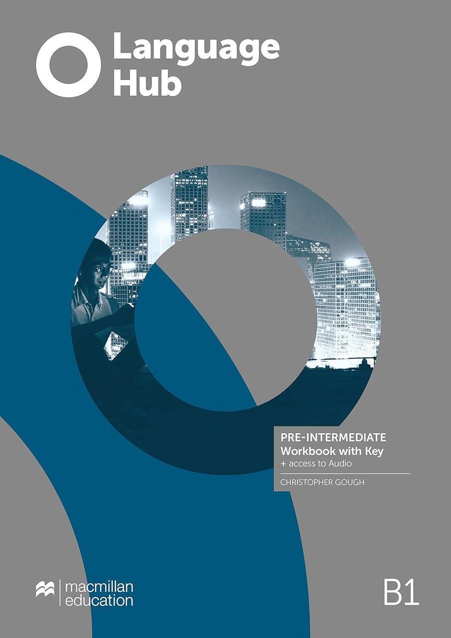 Рабочая тетрадь Language Hub Pre-Intermediate Workbook with key