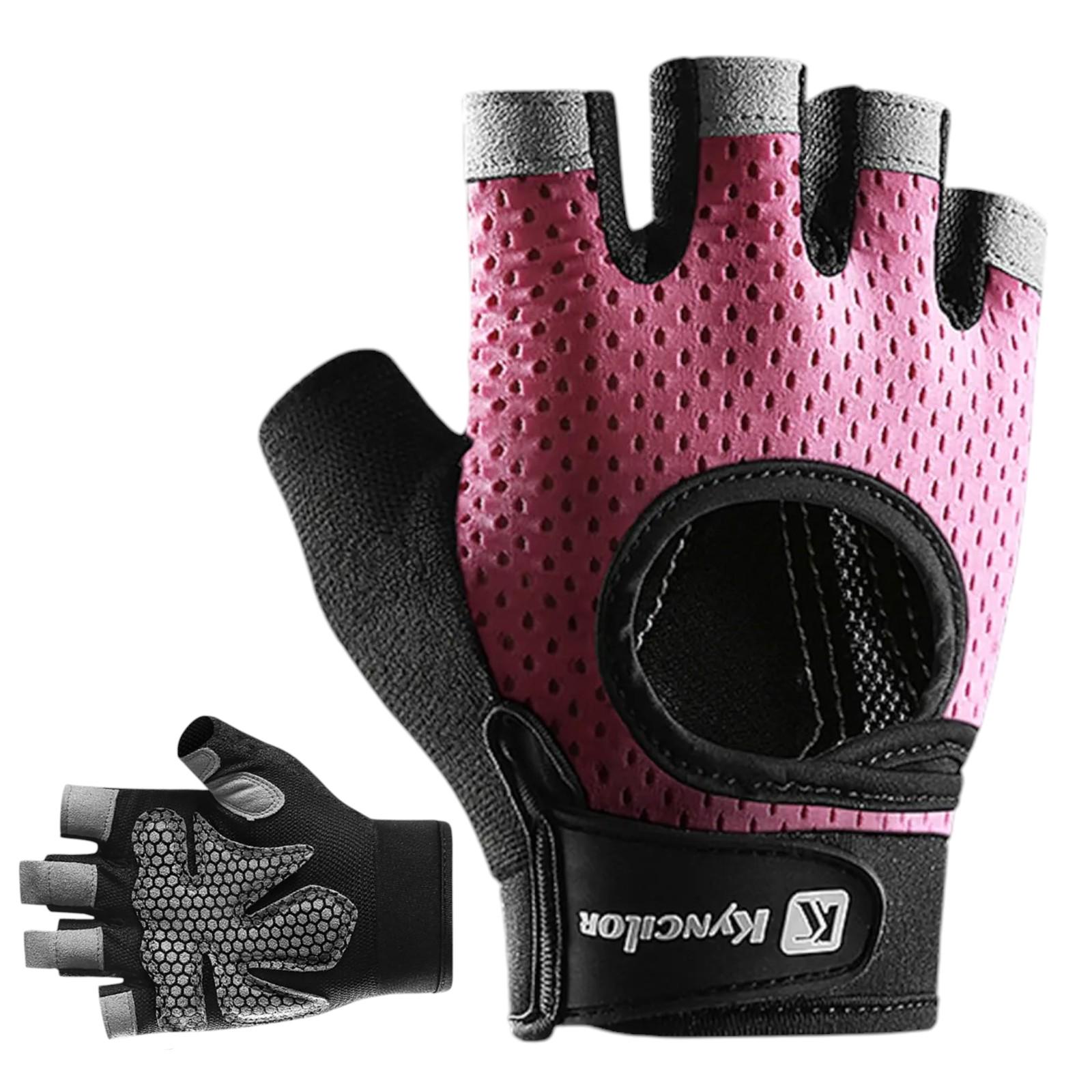 Велорукавички GDragon Sport без пальців M Рожевий (66_4_M_2) Велорукавички GDragon Sport без пальців M Рожевий (66_4_M_2)