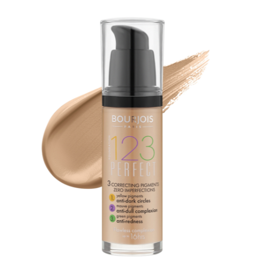 Тональна основа BOURJOIS 123 Perfect Foundation 51 Light Vanila 30 мл