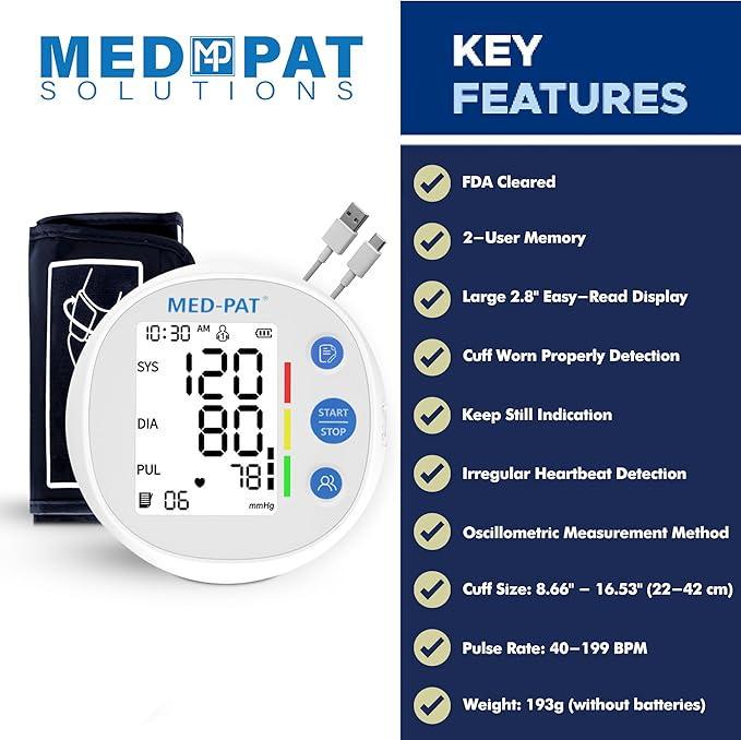 Тонометр BP-R цифровой автоматический манжетный ЖК-дисплей. - фото 6