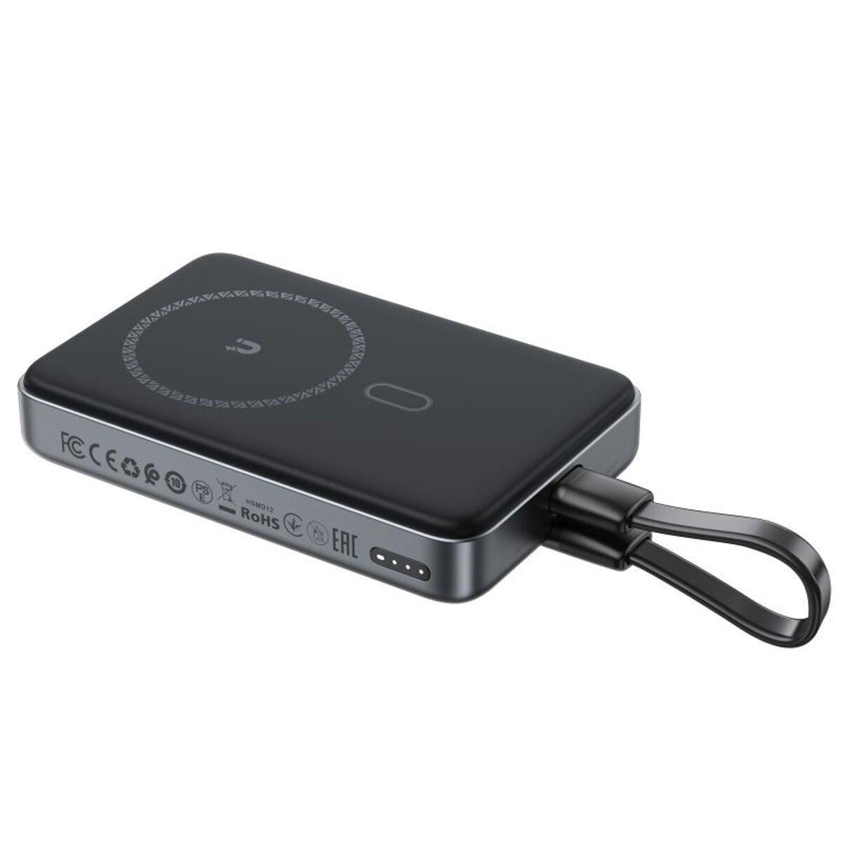 Аккумулятор внешний ACEFAST M10-10000 PD30W magneticwireless charging Black (6974316283300)