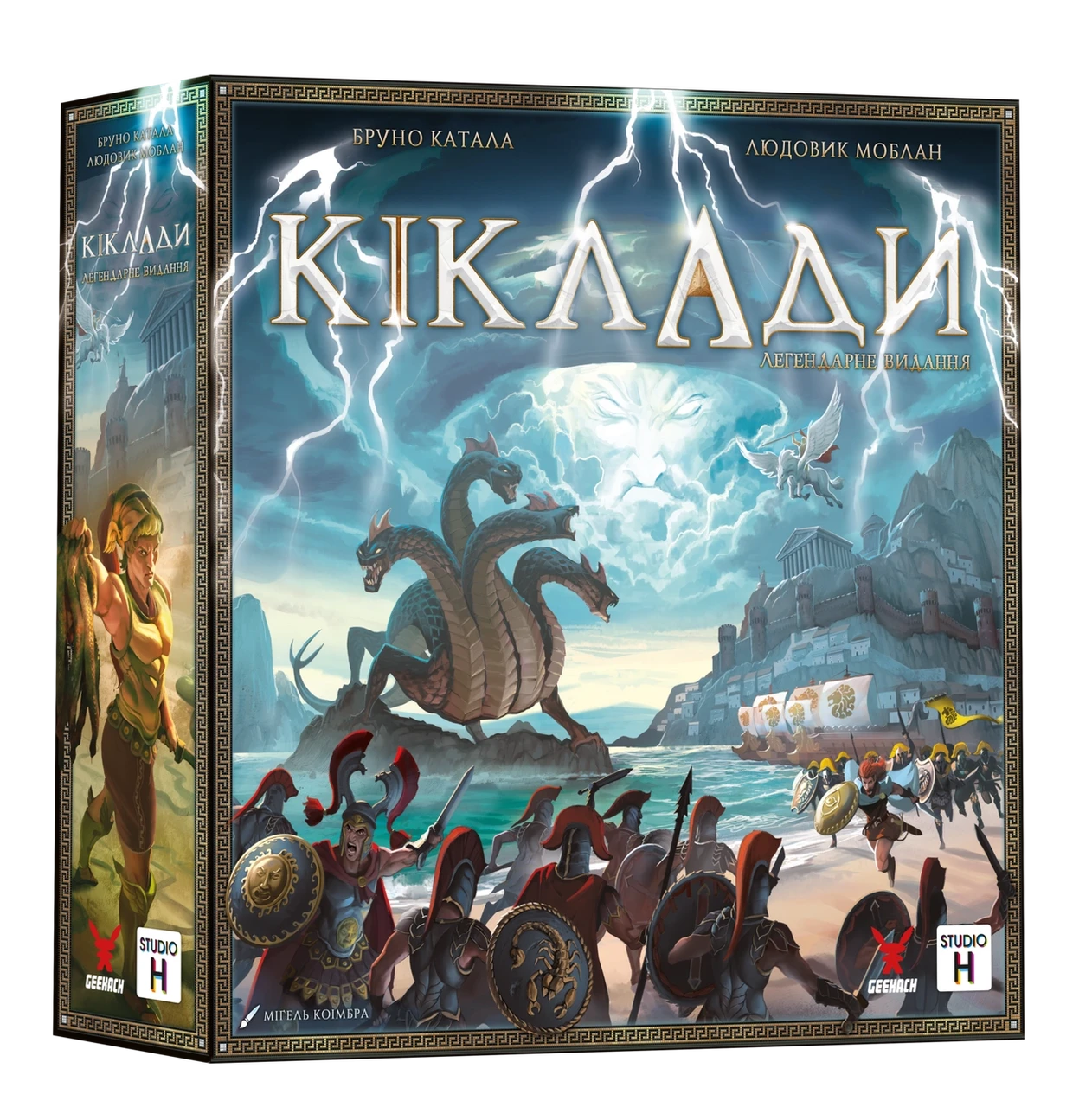 Настольная игра Geekach Games "Кіклади. Легендарне видання" (2491490269)