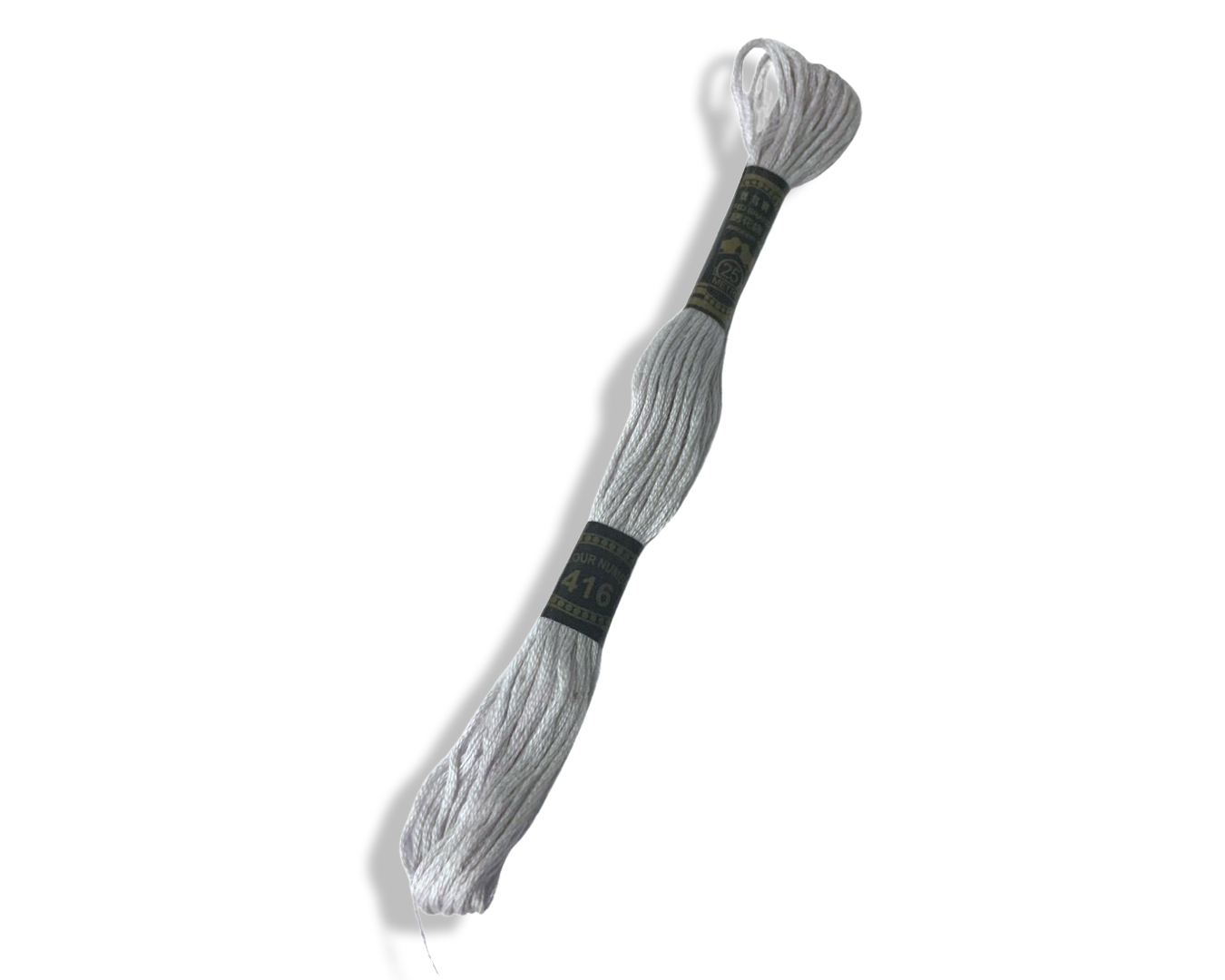 Мулине однотонное 8 м (416)