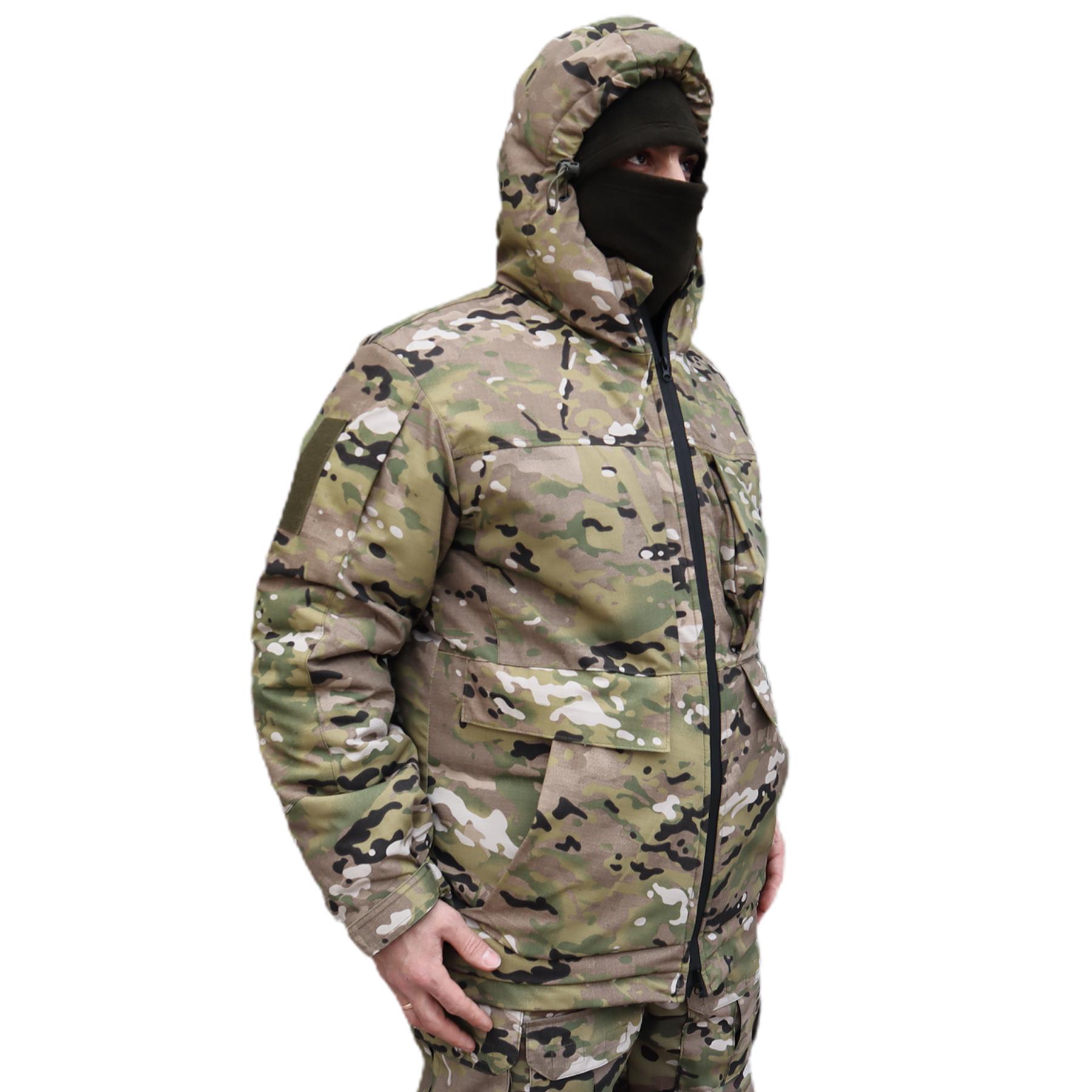 Куртка-бушлат зимова для ЗСУ Ukr Cossacks Softshell р. 52 Мультикам (UC_TLJ001STS_004-52)