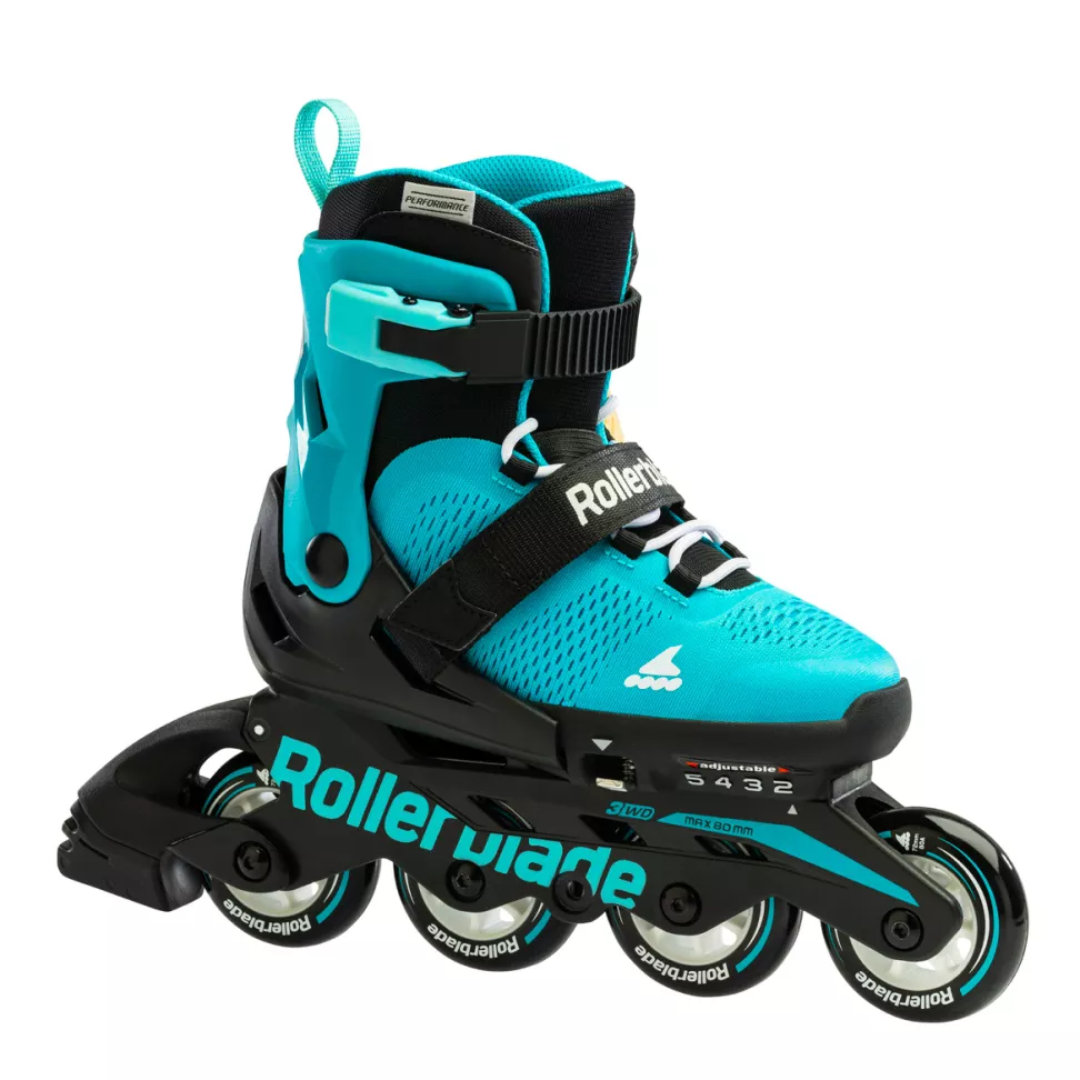 Роликові ковзани RollerbladeMicroblade р. 28-32 Aqua/Black