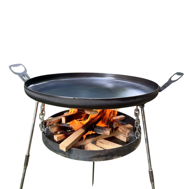 Сковорода с диска бороны з подвесом для огня 640х515х990 мм (SDR-50P) - фото 6 Сковорода с диска бороны з подвесом для огня 640х515х990 мм (SDR-50P) - фото 6